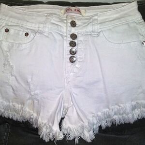 GoGo cutoff jean shorts. Sz 5